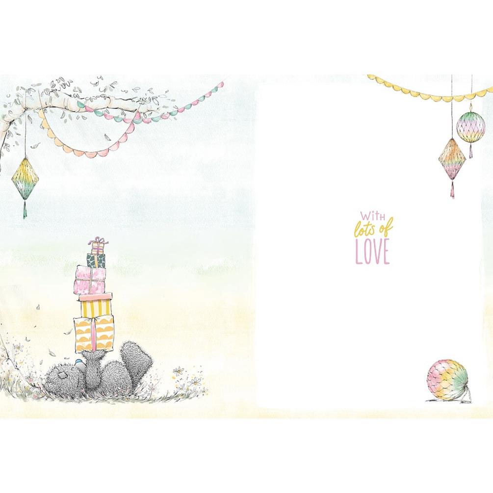Just For You Me to You Bear Birthday Card Extra Image 1
